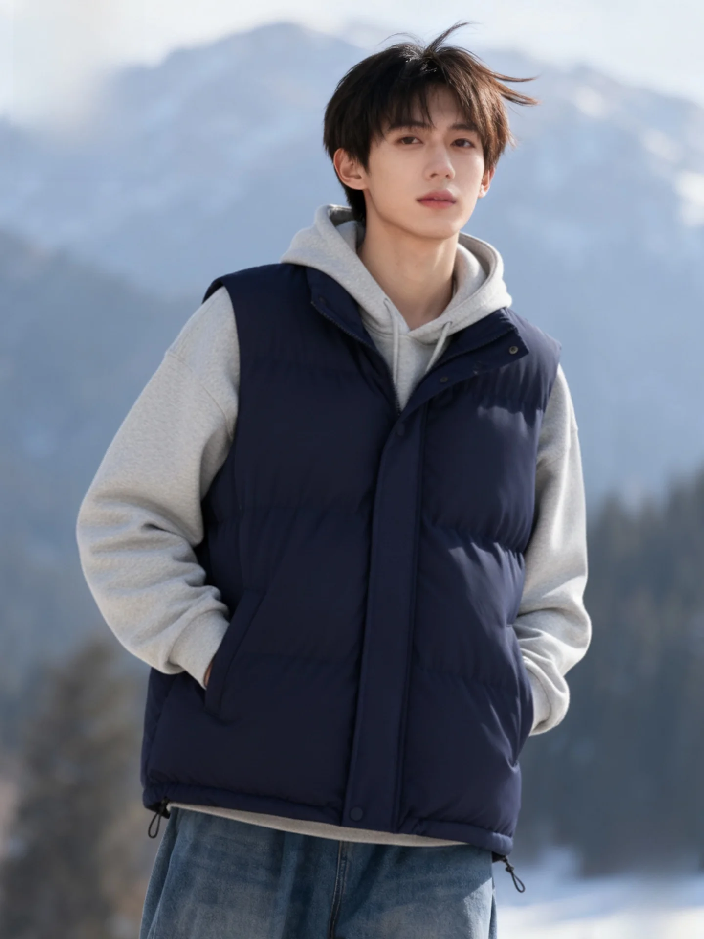 Monkey Thienened Cotton Vest Men's Winter New Sle Warm Stand Collar Jaet Youth Casual Faion Outerwear
Monkey Thienened Cotton Vest Men's Winter New Sle Warm Stand Collar Jaet Youth Casual Faion Outerwear