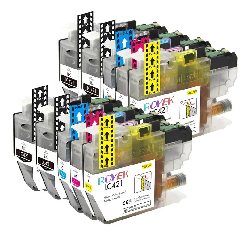 LC 421 421XL Ink Cartridges For Brother LC421 XL Compatible DCP-J1050DW / DCP-J1140DW / DCP-J1800DW / MFC-J1010DW Printer
LC 421 421XL Ink Cartridges For Brother LC421 XL Compatible DCP-J1050DW / DCP-J1140DW / DCP-J1800DW / MFC-J1010DW Printer