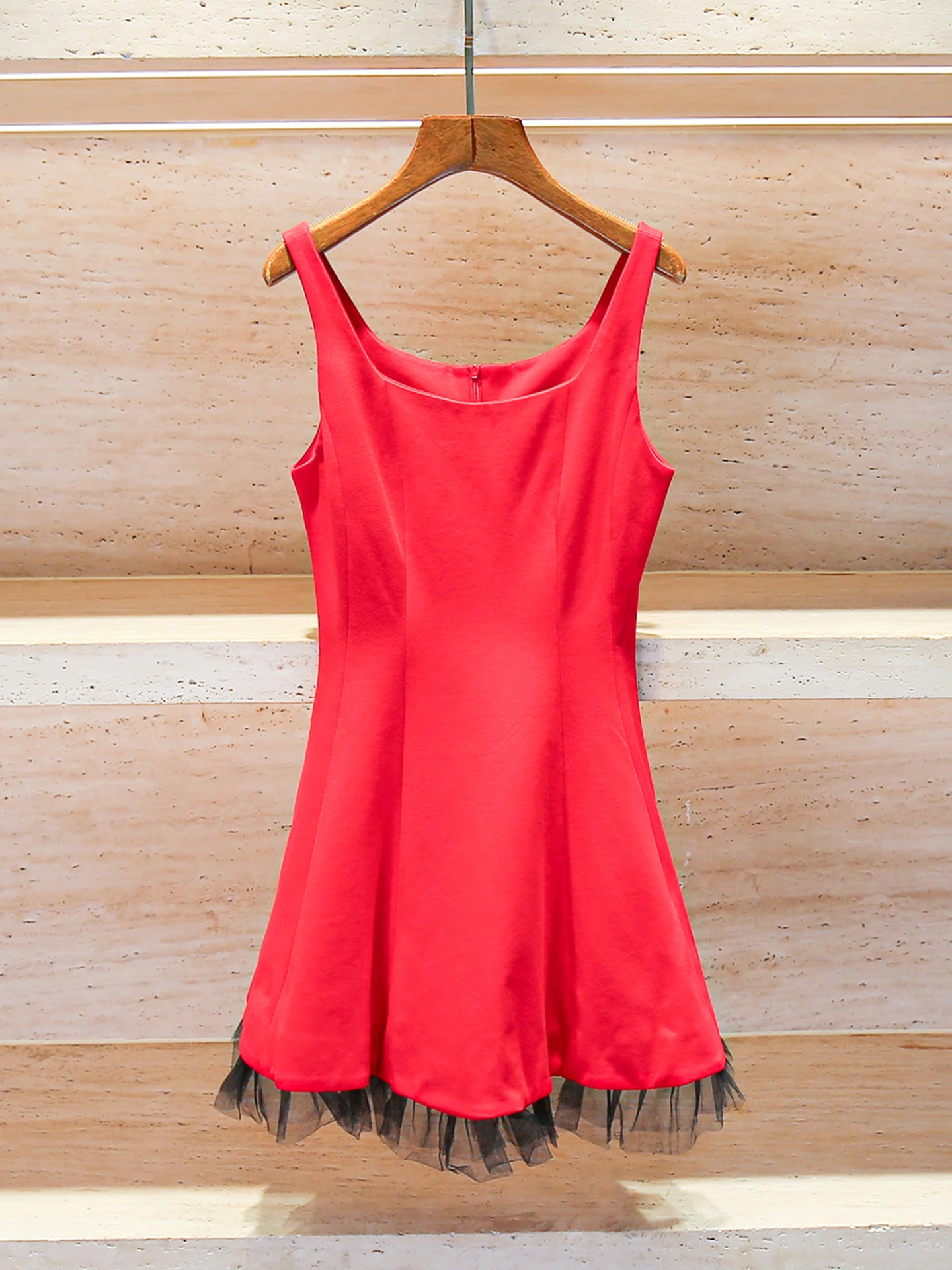 High-End Summer Short Net Halter Dress Waist-Cinching Wrap Style Commute Simple Style High Waist Medium Softness Sleeveless
High-End Summer Short Net Halter Dress Waist-Cinching Wrap Style Commute Simple Style High Waist Medium Softness Sleeveless