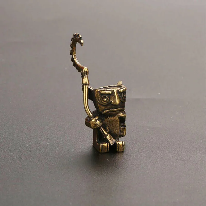 Vintage Pure Copper Statue Ornament Ancient Characters Miniature Figurines
Vintage Pure Copper Statue Ornament Ancient Characters Miniature Figurines