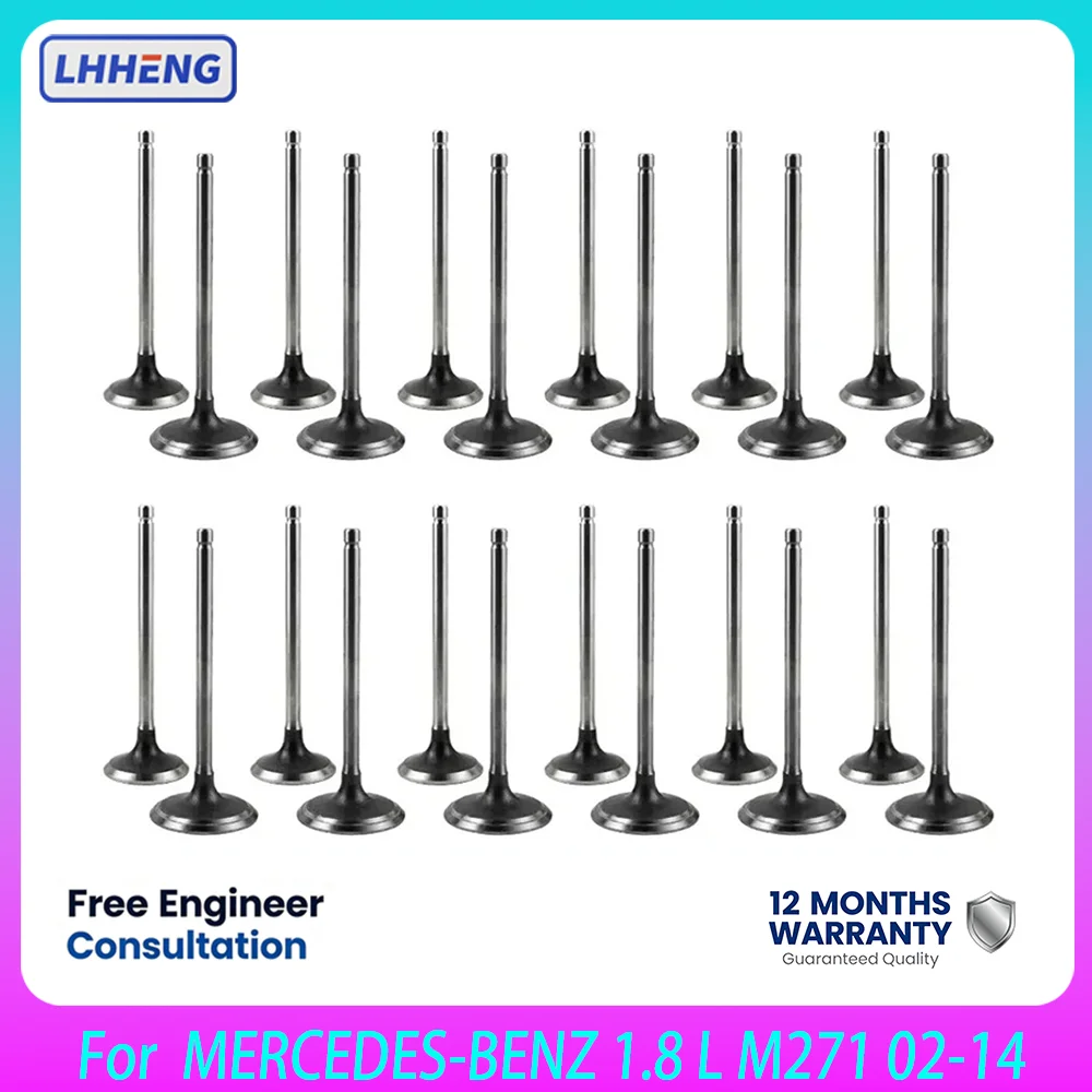 Engine Intake & Exhaust Valve Set Fit For Chrysler Dodge Jeep Grand Cherokee Liberty 1500 3.7 4.7 L V6 GAS 3.7L 4.7L 07-17
Engine Intake & Exhaust Valve Set Fit For Chrysler Dodge Jeep Grand Cherokee Liberty 1500 3.7 4.7 L V6 GAS 3.7L 4.7L 07-17