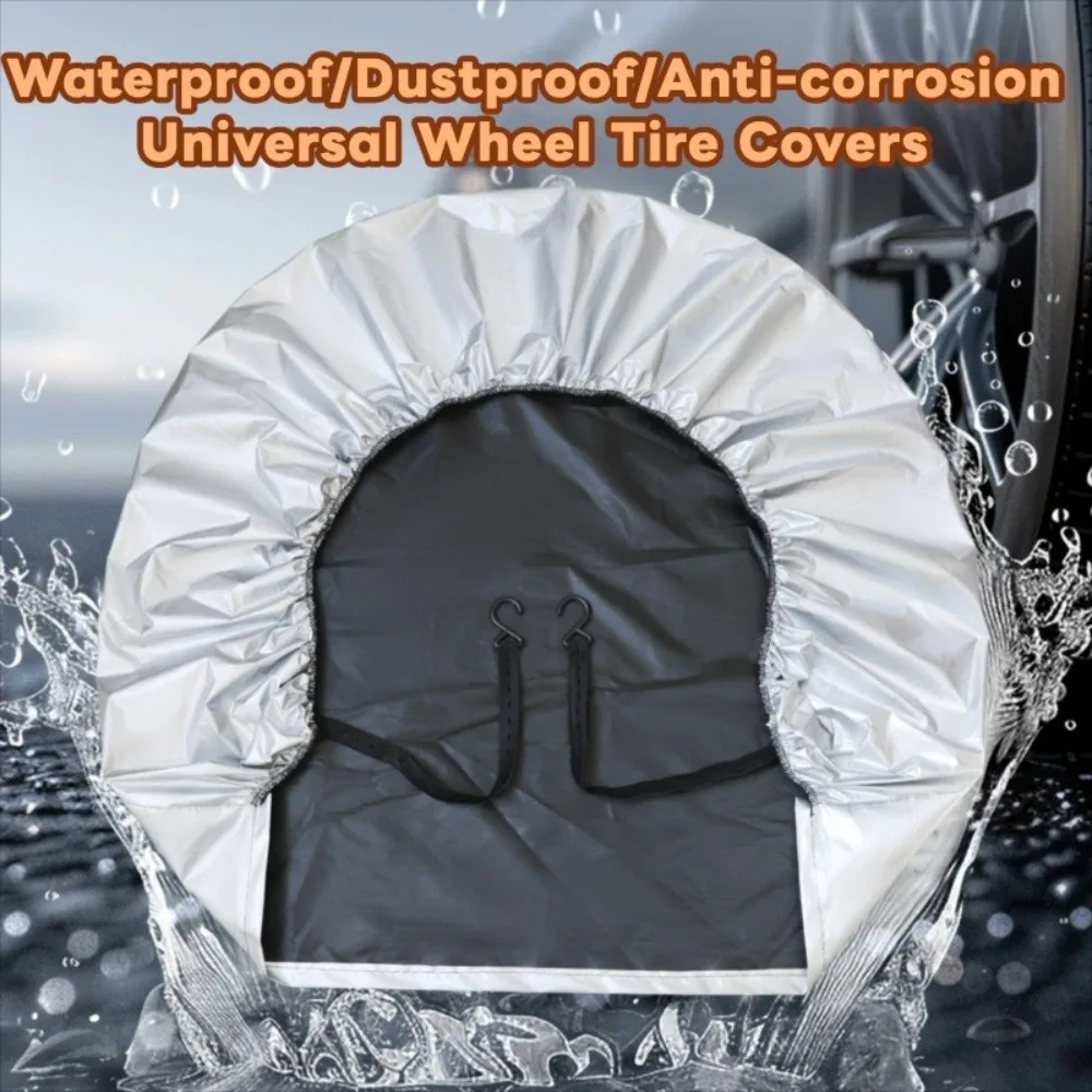 Waterproof Universal Wheel Tire Covers UV Sun Protector 32inch Full Wrapped Car Wheel Tire Cover Wear-resistant Dustproof
Waterproof Universal Wheel Tire Covers UV Sun Protector 32inch Full Wrapped Car Wheel Tire Cover Wear-resistant Dustproof