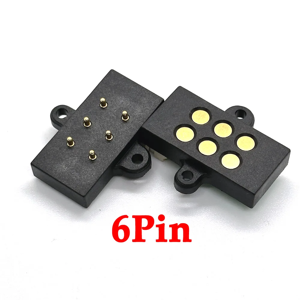 Magnetic Pogo Pin Connector 6 Pin 8 Pin Spring Loaded Pogopin Male Female Contact Strip DC High Current Magnet Connector Socket
Magnetic Pogo Pin Connector 6 Pin 8 Pin Spring Loaded Pogopin Male Female Contact Strip DC High Current Magnet Connector Socket
