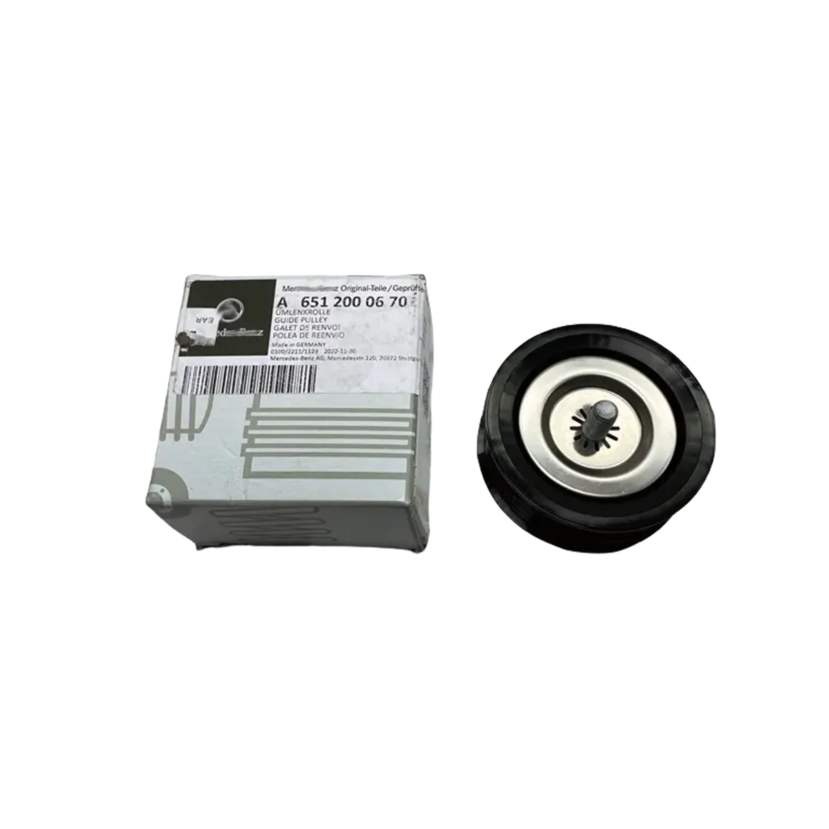 For Mercedes-Benz new genuine steering guide roller multi-ribbed belt idler OM651 SPRINTER VIANO VITO A6512000670
For Mercedes-Benz new genuine steering guide roller multi-ribbed belt idler OM651 SPRINTER VIANO VITO A6512000670