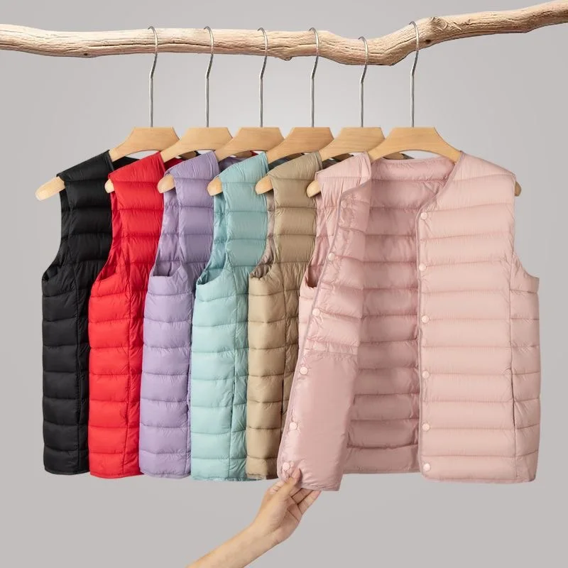 2025New Lightweight Cotton Vest Women, Autumn and Winter, Collarless, Short Inner Layer, Plus Size, Round Neck
2025New Lightweight Cotton Vest Women, Autumn and Winter, Collarless, Short Inner Layer, Plus Size, Round Neck