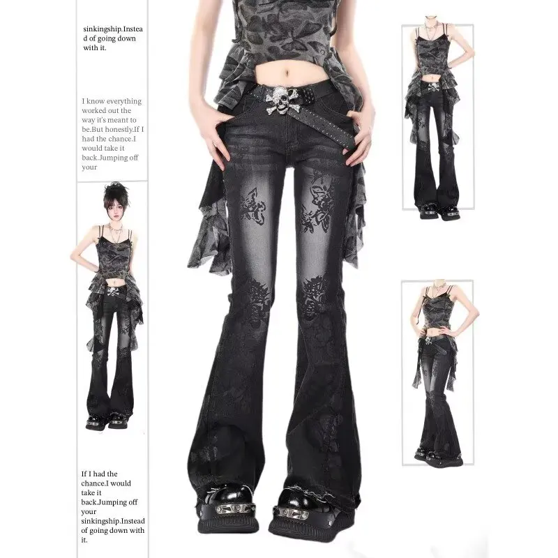 Расклешенные джинсы для женщин Jorts Джинсы Брюки Женские Shoujo Girl Стиль Женская весенняя одежда Кокетка Джинсы Мешковатая одежда Y2k Джинсовая одежда
Расклешенные джинсы для женщин Jorts Джинсы Брюки Женские Shoujo Girl Стиль Женская весенняя одежда Кокетка Джинсы Мешковатая одежда Y2k Джинсовая одежда