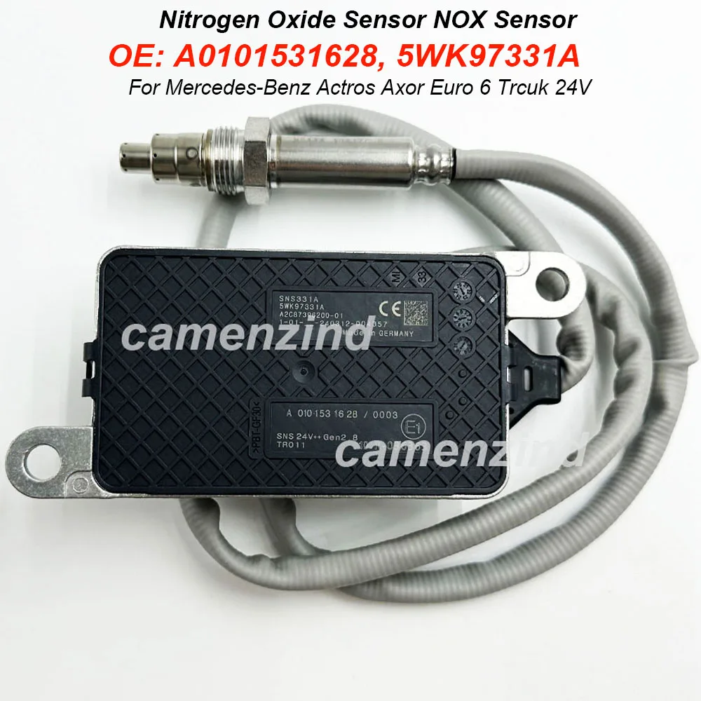 Датчик оксида азота (NOx) A0101531628 5WK9 7331A для Mercedes Benz Actros MP4 Axor Euro 6 5WK97331A 0101531628
Датчик оксида азота (NOx) A0101531628 5WK9 7331A для Mercedes Benz Actros MP4 Axor Euro 6 5WK97331A 0101531628