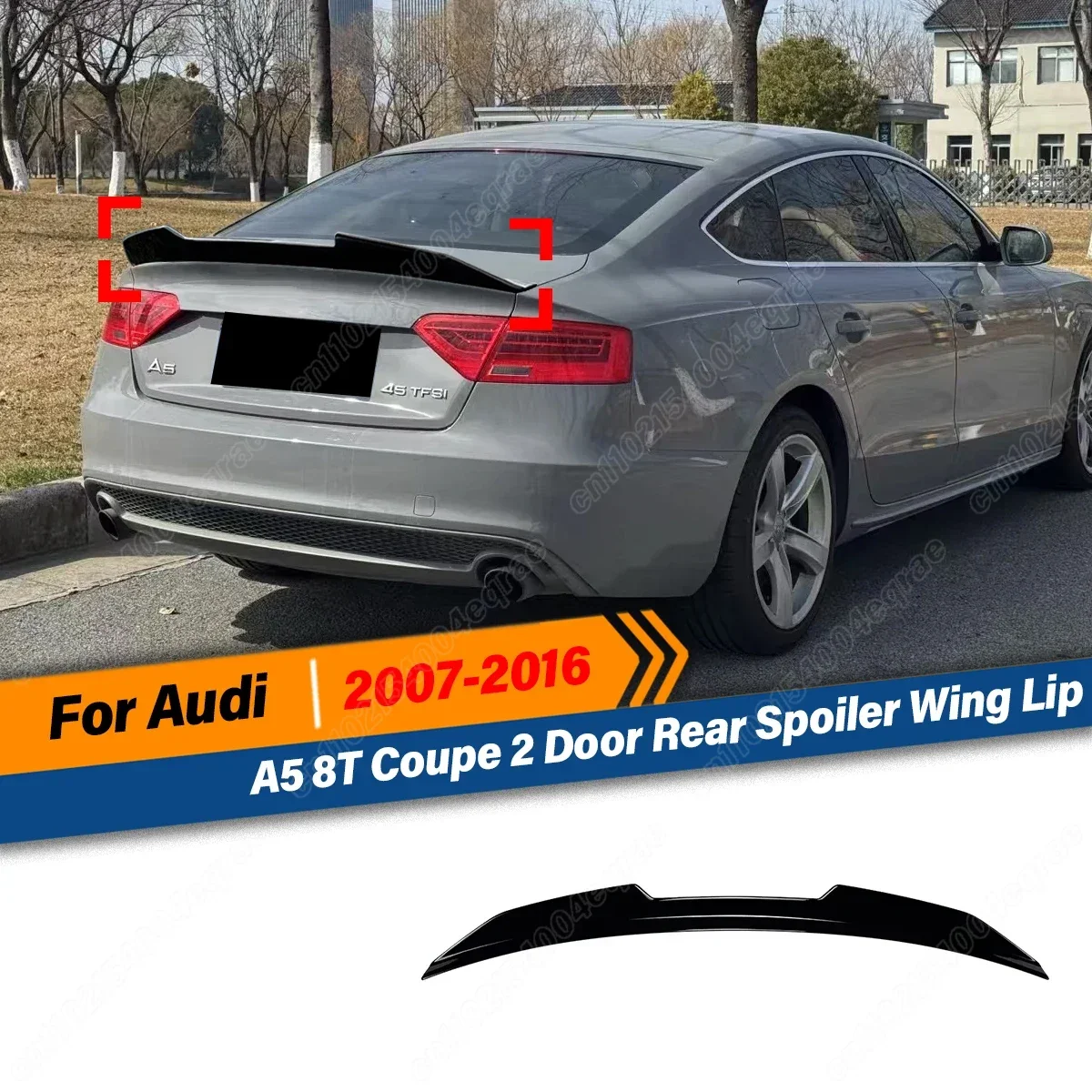 For Audi A5 8T Coupe 2007 2008 2009 2010 2011 2012 2013 2014 2015 2016 2 Door MP Style Rear Spoiler Wing Lip Body Kit Splitter
For Audi A5 8T Coupe 2007 2008 2009 2010 2011 2012 2013 2014 2015 2016 2 Door MP Style Rear Spoiler Wing Lip Body Kit Splitter