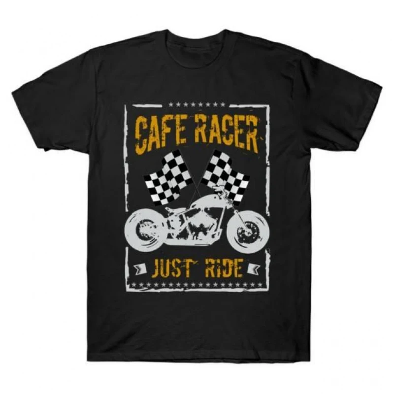 0427 Cafe Racer Just Ride Retro Motorcycle Gift T-Shirt for bikers 100% cotton Short sleeve Graphic clothes All size Tee S-6XL
0427 Cafe Racer Just Ride Retro Motorcycle Gift T-Shirt for bikers 100% cotton Short sleeve Graphic clothes All size Tee S-6XL