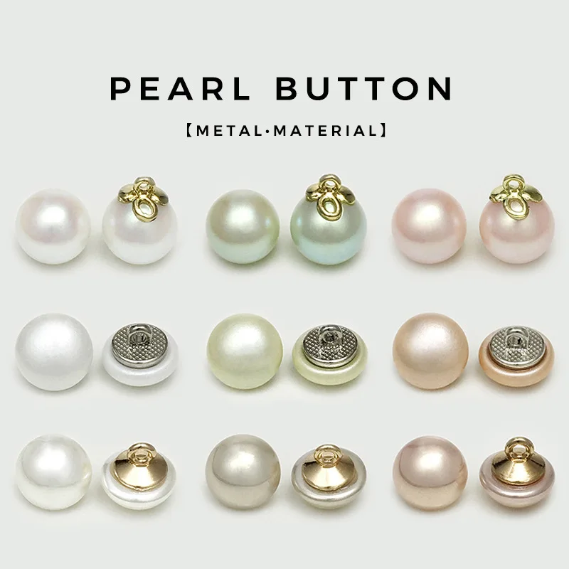 2pcs 10mm Simple Style Multicolor Pearl Round Buttons for DIY Clothing Shirt Dress Coat Sewing Accessories Craft Supplies
2pcs 10mm Simple Style Multicolor Pearl Round Buttons for DIY Clothing Shirt Dress Coat Sewing Accessories Craft Supplies