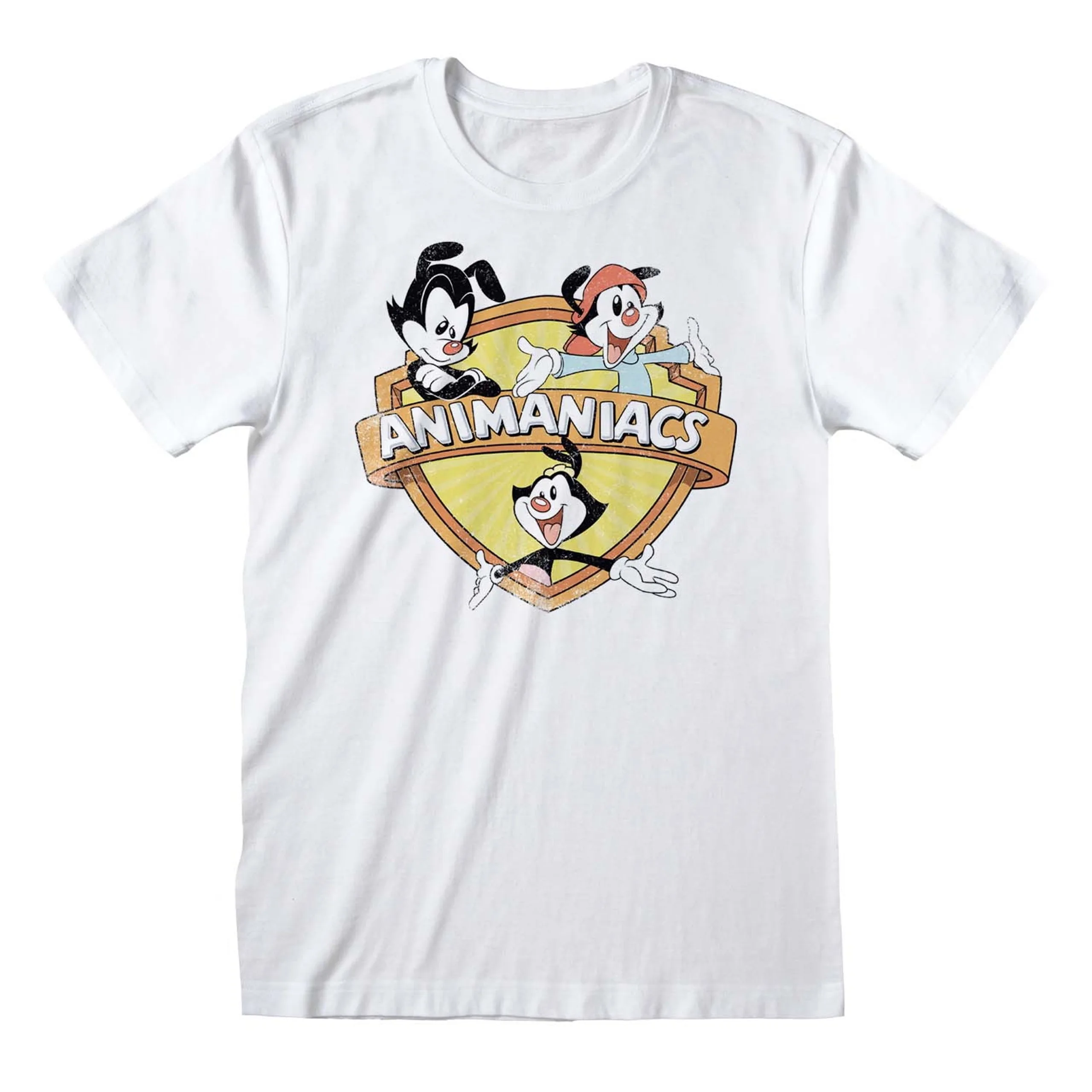 Логотип Animaniacs' с периферийным узором и принтом, летние роскошные брендовые мужские и женские футболки из чистого хлопка с короткими рукавами
Логотип Animaniacs' с периферийным узором и принтом, летние роскошные брендовые мужские и женские футболки из чистого хлопка с короткими рукавами
