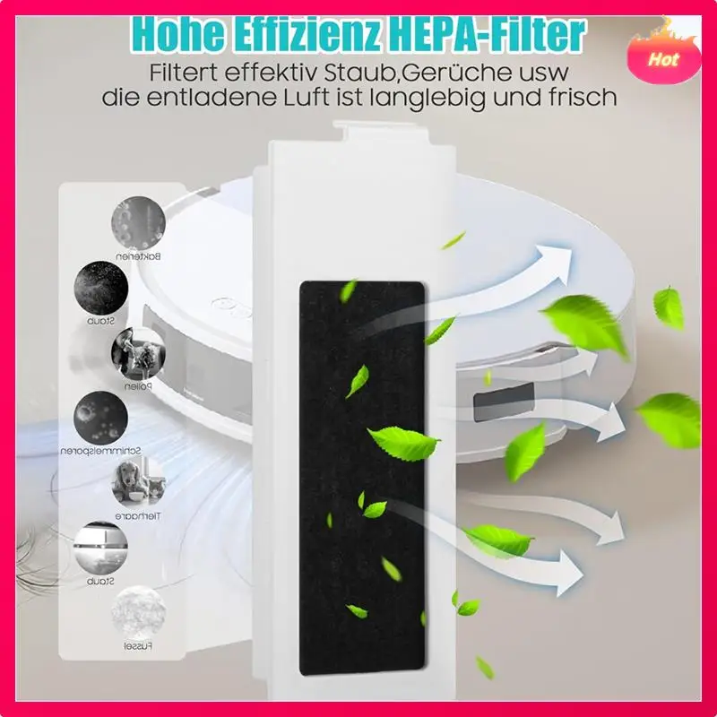 ABYP For Ecovacs Deebot T30 Pro Omni / T30 Omni / T30 Omni / T30 Max Vacuum Main Side Brush Hepa Filter Mop Cloth Dust Bags
ABYP For Ecovacs Deebot T30 Pro Omni / T30 Omni / T30 Omni / T30 Max Vacuum Main Side Brush Hepa Filter Mop Cloth Dust Bags