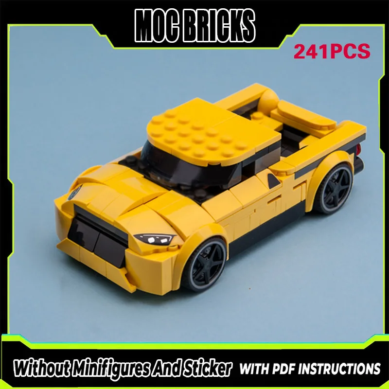 Speed Racing Car Model MOC Building Bricks Classic Pickup Truck Modular Technology Gifts Holiday Assemble Children Toys Suit
Speed Racing Car Model MOC Building Bricks Classic Pickup Truck Modular Technology Gifts Holiday Assemble Children Toys Suit