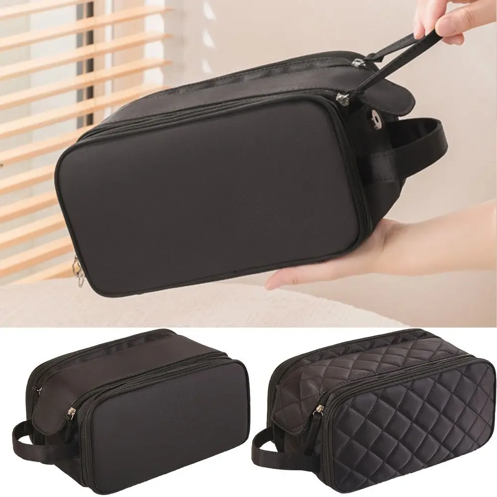 Waterproof Travel Toiletry Bag with Handle Large Capacity Ladies Makeup Handbag 3 Layers Large Opening
Waterproof Travel Toiletry Bag with Handle Large Capacity Ladies Makeup Handbag 3 Layers Large Opening