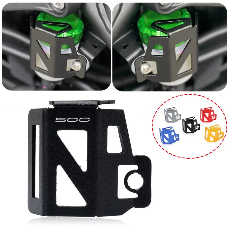 Motorcycle CNC Rear Brake Fluid Reservoir Guard Cover Oil Cap Protector Fit For Z500 NINJA500 Z 500 NINJA 500 2024 2025
Motorcycle CNC Rear Brake Fluid Reservoir Guard Cover Oil Cap Protector Fit For Z500 NINJA500 Z 500 NINJA 500 2024 2025