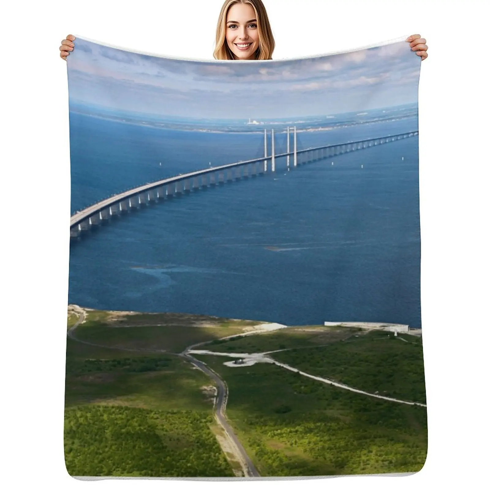 Oresund Bridge Throw Blanket Fluffy Cozy Throw Blanket for Home Decor
Oresund Bridge Throw Blanket Fluffy Cozy Throw Blanket for Home Decor