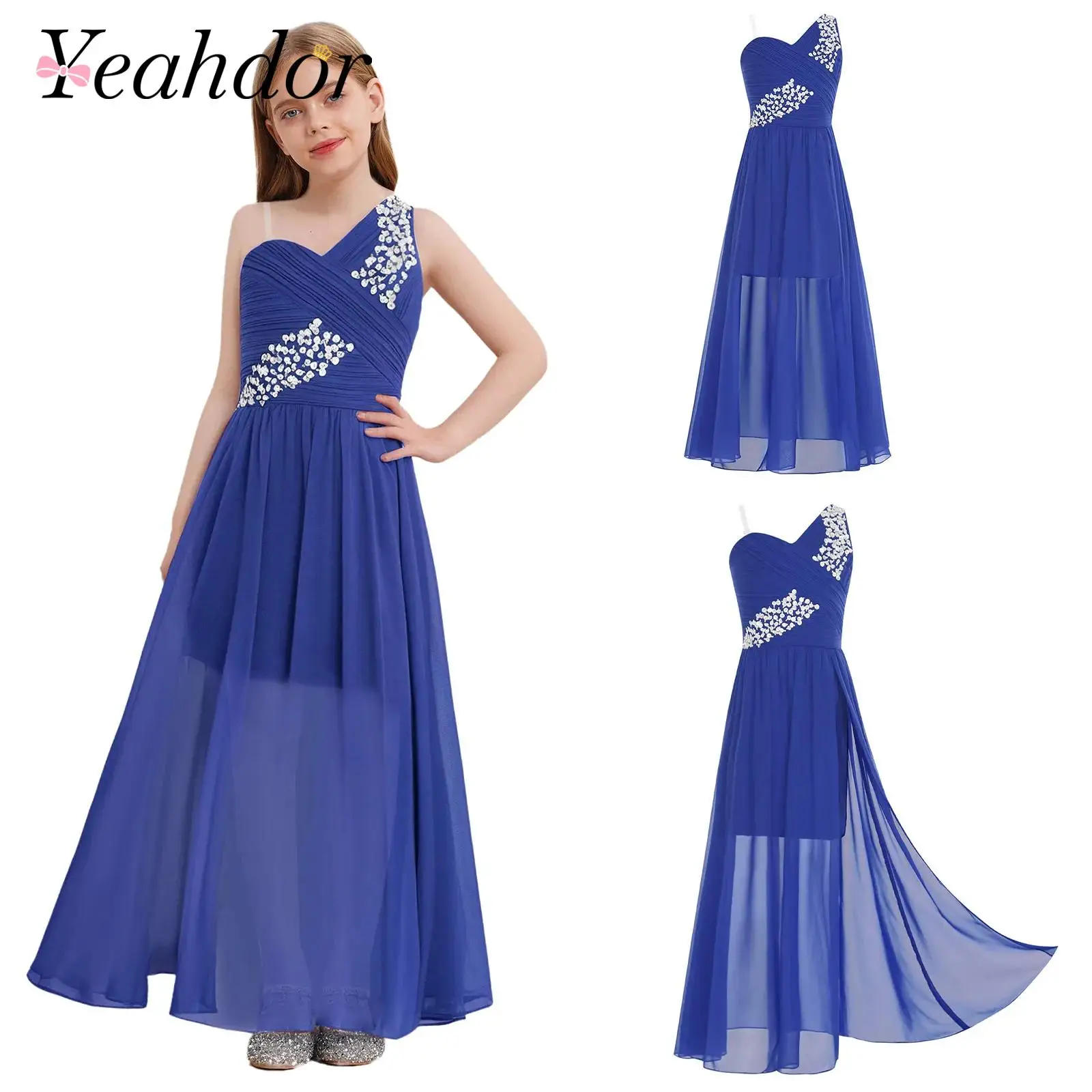 Детское праздничное платье на одно плечо, одежда с цветочным узором для девочек, свадебные платья для девочек, выпускное платье для первого причастия, подружки невесты
Детское праздничное платье на одно плечо, одежда с цветочным узором для девочек, свадебные платья для девочек, выпускное платье для первого причастия, подружки невесты