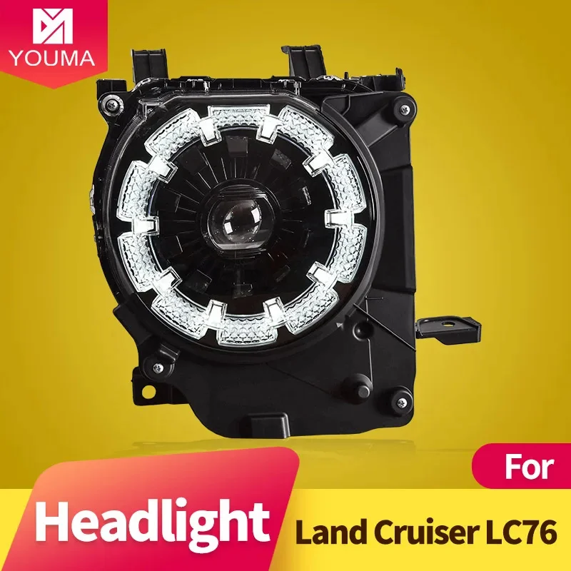 Car Styling Head Lamp for Toyota Land Cruiser LC76 2024 LED Headlight LED DRL Projector Lens Dynamic Auto Accessories
Car Styling Head Lamp for Toyota Land Cruiser LC76 2024 LED Headlight LED DRL Projector Lens Dynamic Auto Accessories