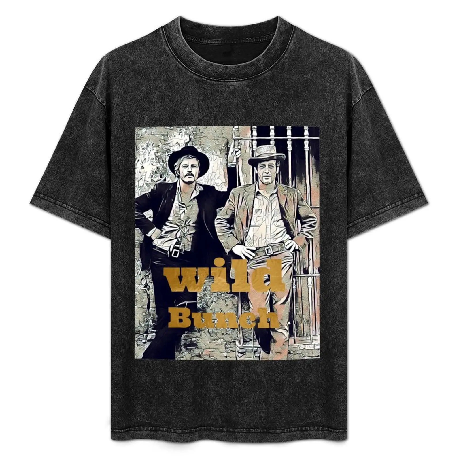 Wild bunch T-Shirt Trendy Print Short Sleeve T-Shirt
Wild bunch T-Shirt Trendy Print Short Sleeve T-Shirt