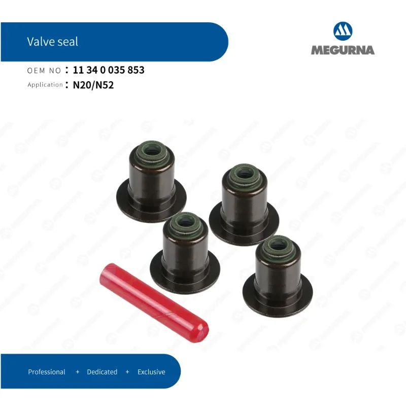 MEGURNA Valve Stem Oil Seal 11340035853 For BMW 130i 135i 235i 335i 435i 535i 630i 640i 740i X1 X3 X4 X5 X6 N20/N52 Engine
MEGURNA Valve Stem Oil Seal 11340035853 For BMW 130i 135i 235i 335i 435i 535i 630i 640i 740i X1 X3 X4 X5 X6 N20/N52 Engine