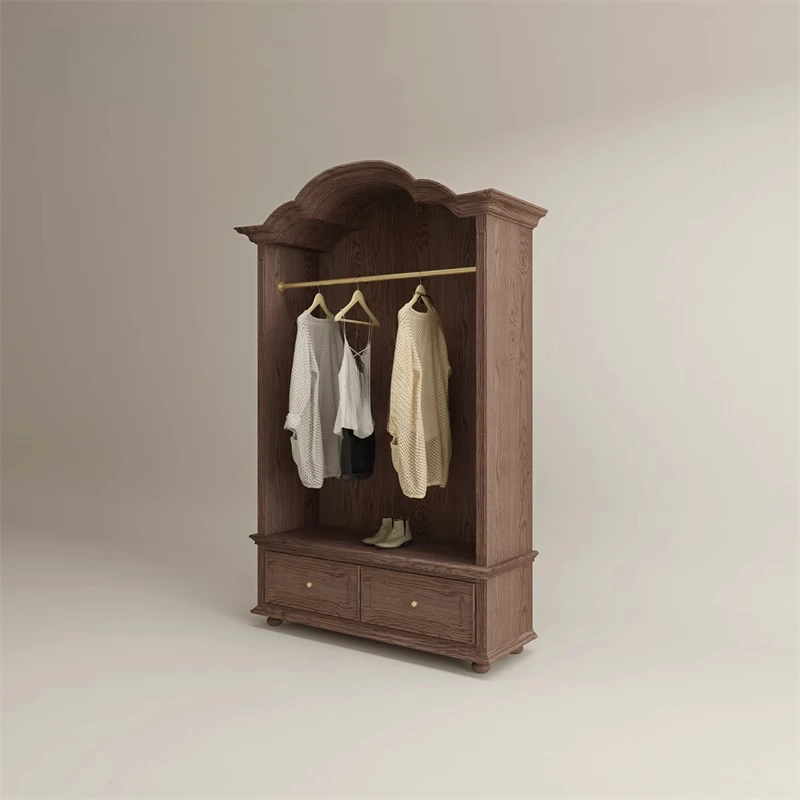 Retro display cabinet men's clothing against the wall wedding dress shop dress hall suit cabinet women's clothing store clothing
Retro display cabinet men's clothing against the wall wedding dress shop dress hall suit cabinet women's clothing store clothing