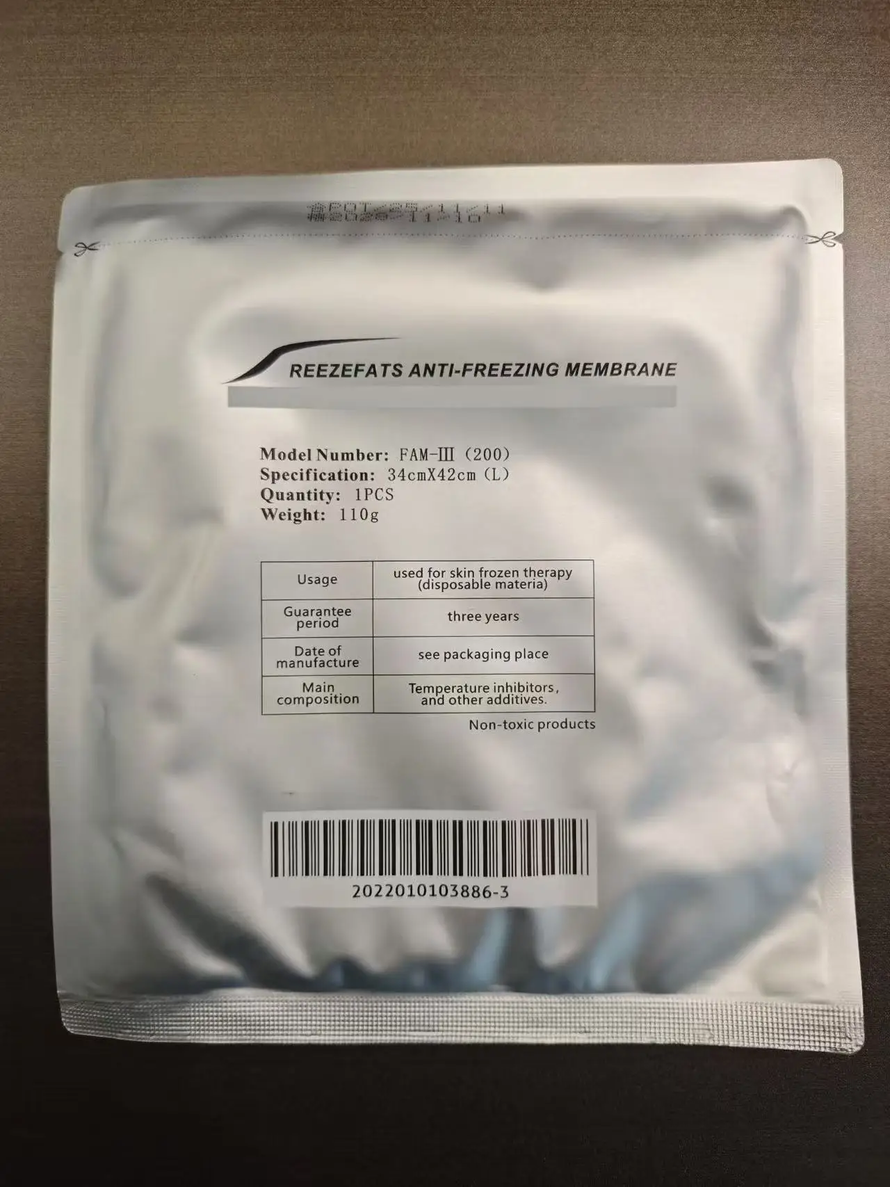 Anti Freeze Membrane for Fat Freezing Cryolipolysis Machine Slim Patch Body Slimming Anti Cellulite Dissolve Fat Cold Therapy
Anti Freeze Membrane for Fat Freezing Cryolipolysis Machine Slim Patch Body Slimming Anti Cellulite Dissolve Fat Cold Therapy