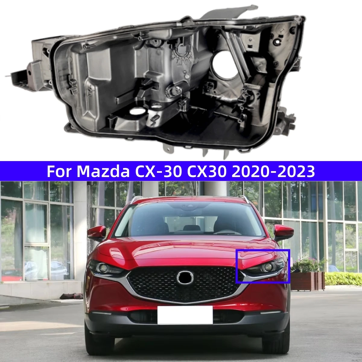 Для Mazda CX-30 CX30 2020 2021 2022 2023, сменная база фары, домашняя фара, черная задняя задняя крышка
Для Mazda CX-30 CX30 2020 2021 2022 2023, сменная база фары, домашняя фара, черная задняя задняя крышка