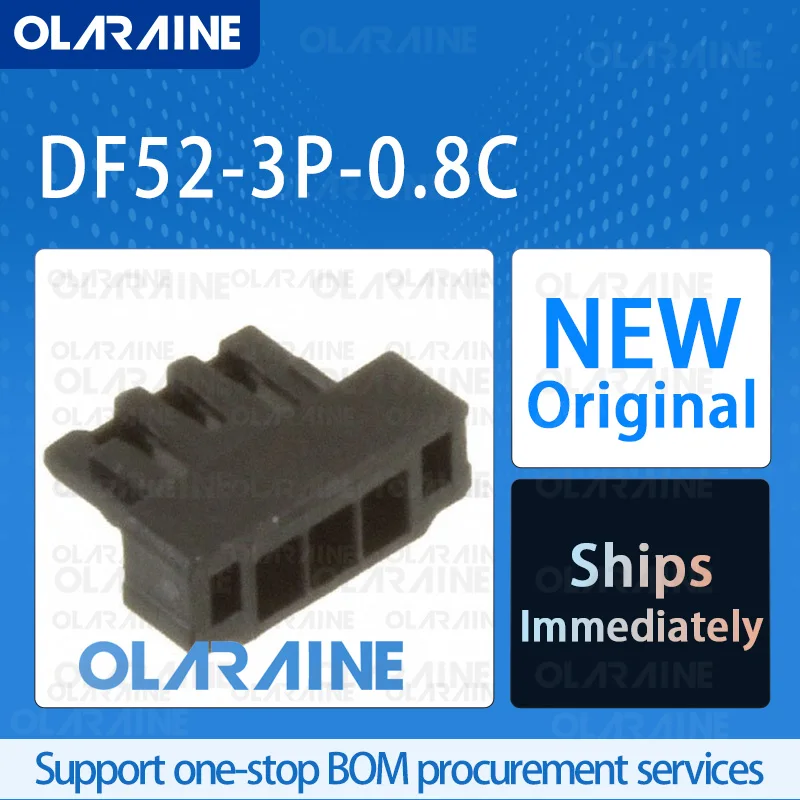 50/200/500Pcs DF52-3P-0.8C 100% brand new original микросхема Headers and wire housings Connector 3 Position 2 A 
50/200/500Pcs DF52-3P-0.8C 100% brand new original микросхема Headers and wire housings Connector 3 Position 2 A