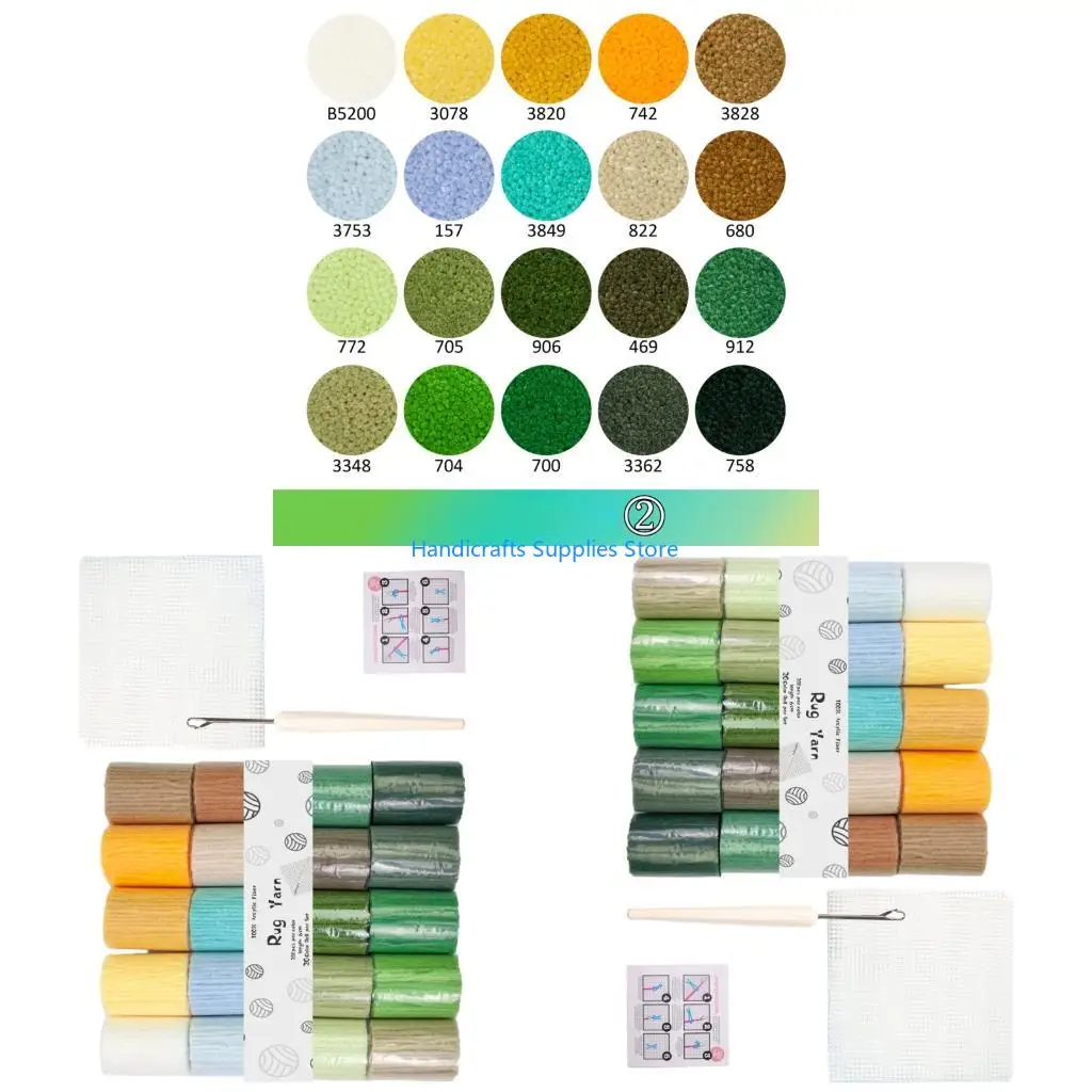 R1WA 20 Color Acrylic Yarn Thread Latching Hook Crochet Needle For Carpet Making
R1WA 20 Color Acrylic Yarn Thread Latching Hook Crochet Needle For Carpet Making