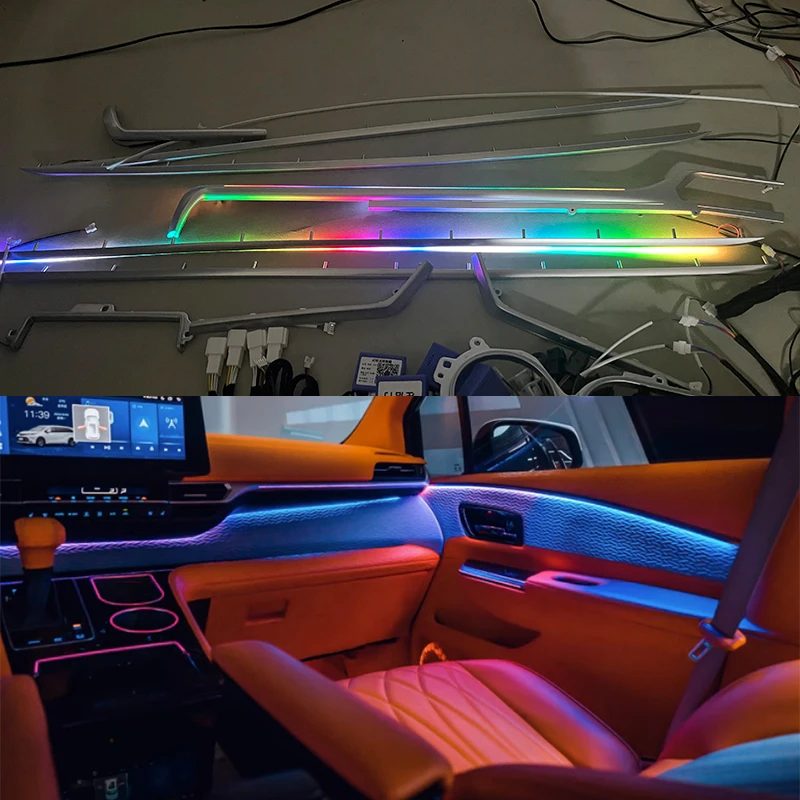 Car Ambient Light Fit for Toyota Sienna 2021-2023 Active Flow Led Car Rear Door Outline Light Lamp 64 Colors Ambient Light
Car Ambient Light Fit for Toyota Sienna 2021-2023 Active Flow Led Car Rear Door Outline Light Lamp 64 Colors Ambient Light