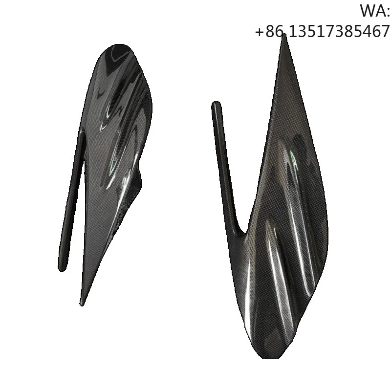 Suitable for Ferrari F8 Modification and Upgrade to M-type Carbon Fiber Side air Outlet Body Kit with Wind Blade
Suitable for Ferrari F8 Modification and Upgrade to M-type Carbon Fiber Side air Outlet Body Kit with Wind Blade