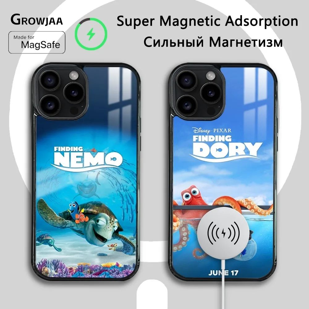 Finding Nemo Phone Case For iPhone 16 15 14 13 12 11 Pro Max Plus Mini New Magsafe Mirror Wireless Magnetic Cover
Finding Nemo Phone Case For iPhone 16 15 14 13 12 11 Pro Max Plus Mini New Magsafe Mirror Wireless Magnetic Cover
