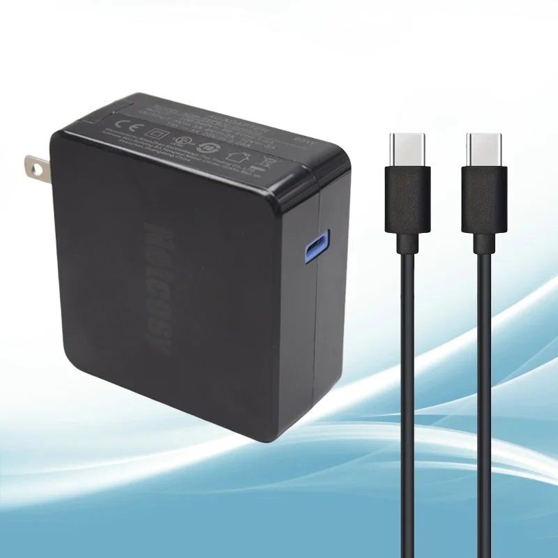 20V 3.25A 65W US Plug Type-C Charger USB-C PD Fast Wall Charger For MacBook/Dell/Lenovo/HP/Asus Laptop/Smartphones/Tablets
20V 3.25A 65W US Plug Type-C Charger USB-C PD Fast Wall Charger For MacBook/Dell/Lenovo/HP/Asus Laptop/Smartphones/Tablets