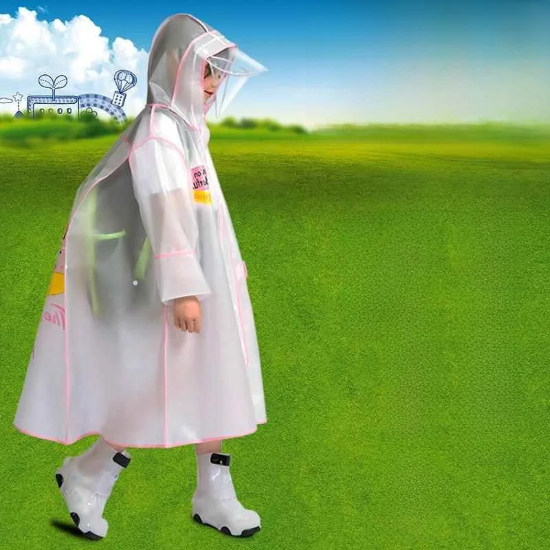 Children's Raincoat Zipper Double Hood Extended Length Raincoat Backpackable Kindergarten Elementary School Rain Poncho
Children's Raincoat Zipper Double Hood Extended Length Raincoat Backpackable Kindergarten Elementary School Rain Poncho