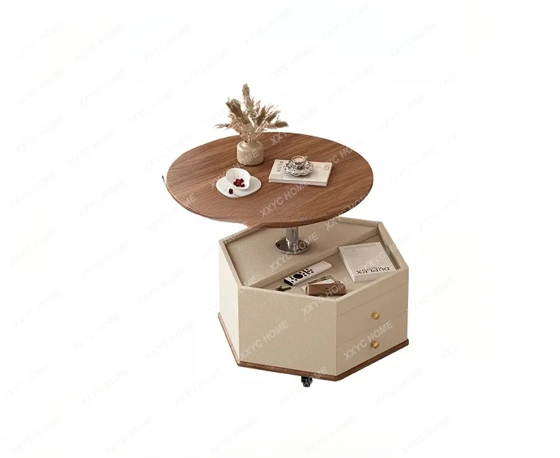 Y Design sense living room movable lifting small coffee table cream household with wheels lifting table
Y Design sense living room movable lifting small coffee table cream household with wheels lifting table