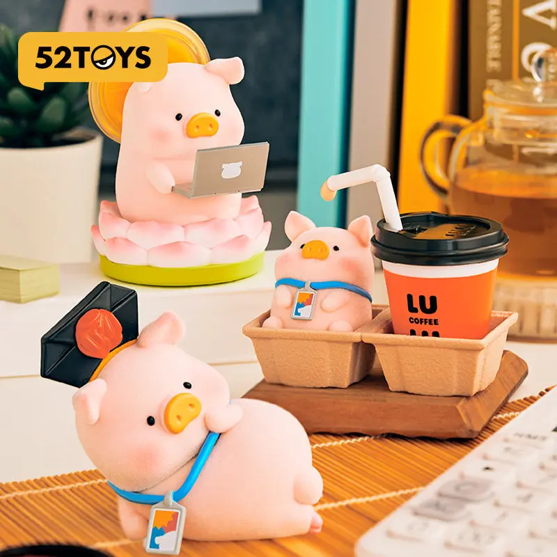 52TOYS Canned Lulu Pig Blind Box Office Work Series Flocked Figurine Desktop Ornament Trendy Collectible Toy Surprise Gift
52TOYS Canned Lulu Pig Blind Box Office Work Series Flocked Figurine Desktop Ornament Trendy Collectible Toy Surprise Gift