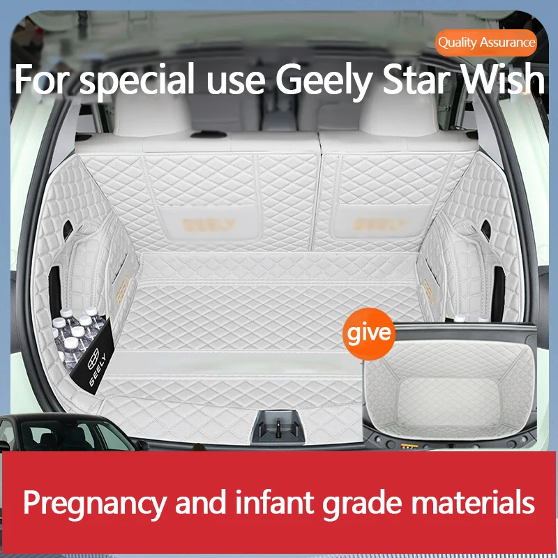 Applicable to the 2025 Geely Star Wish dedicated full-body trunk mat, interior modification accessories and decorative items
Applicable to the 2025 Geely Star Wish dedicated full-body trunk mat, interior modification accessories and decorative items