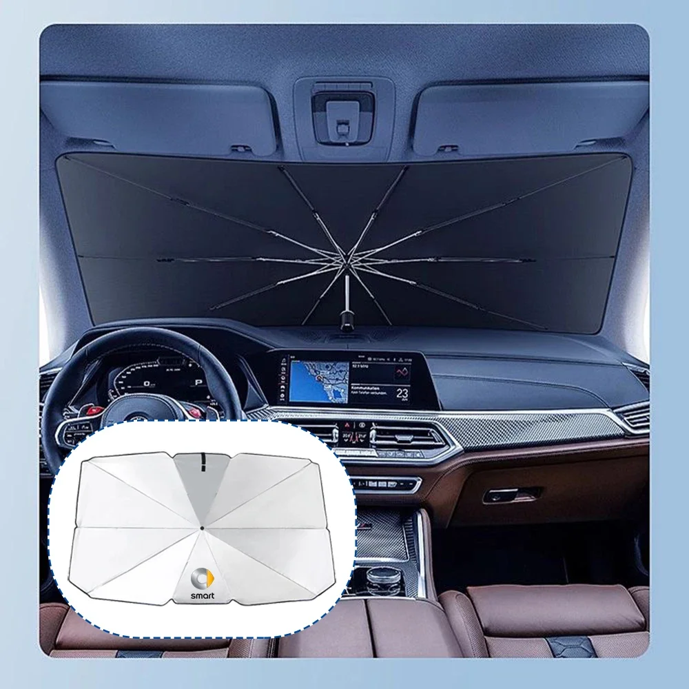 Car Sunshade Umbrella Windshield UV Protection Front Window for Smart Fortwo 451 450 453 EQ Forfour Coupe Car Accessories
Car Sunshade Umbrella Windshield UV Protection Front Window for Smart Fortwo 451 450 453 EQ Forfour Coupe Car Accessories