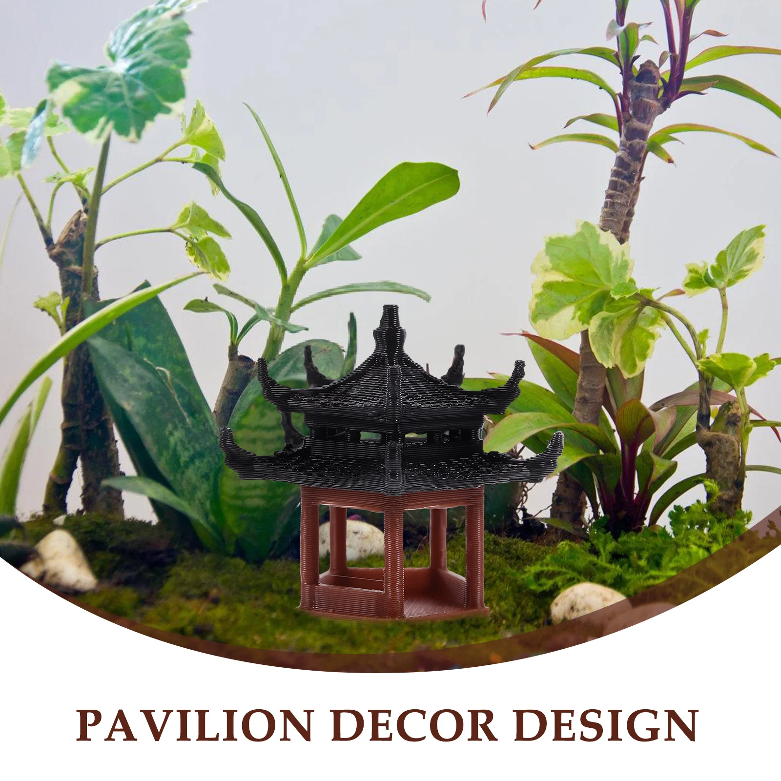 1pc Mini Plastic Pavilion Ornament For Garden Desktop Fish Tank Decor Simulation Statue Landscaping Adornment Bonsai Zen Garden
1pc Mini Plastic Pavilion Ornament For Garden Desktop Fish Tank Decor Simulation Statue Landscaping Adornment Bonsai Zen Garden