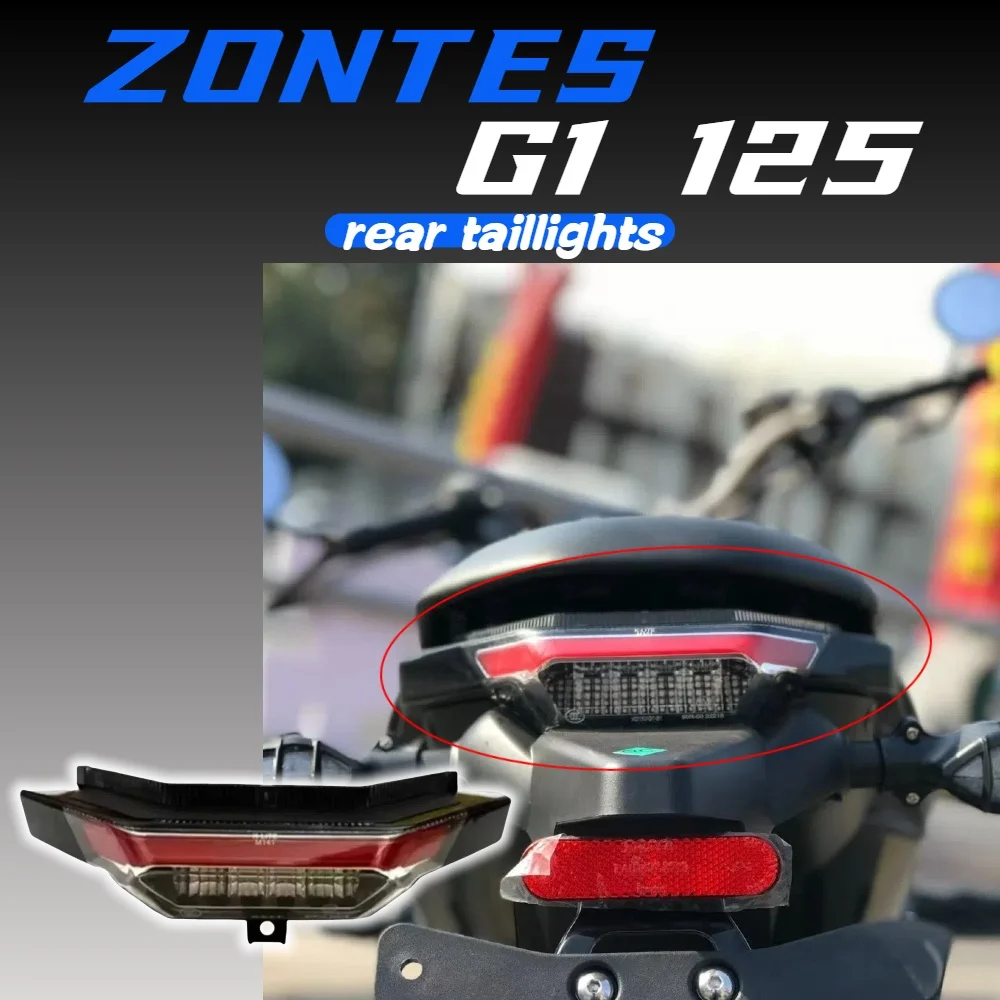 For ZONTES G1-125 motorcycle LED rear warning light Original rear tail light ZONTES G1 125
For ZONTES G1-125 motorcycle LED rear warning light Original rear tail light ZONTES G1 125