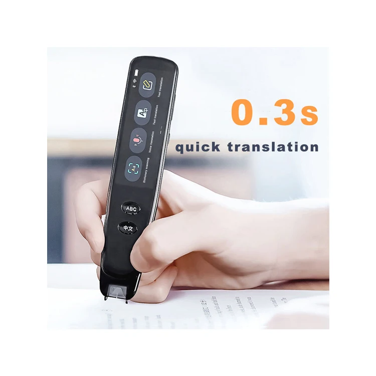 High Quality Portable Smart OCR Scanner Pen Wi-Fi Electronic Learning Translator Machine Supports English And French Reading
High Quality Portable Smart OCR Scanner Pen Wi-Fi Electronic Learning Translator Machine Supports English And French Reading