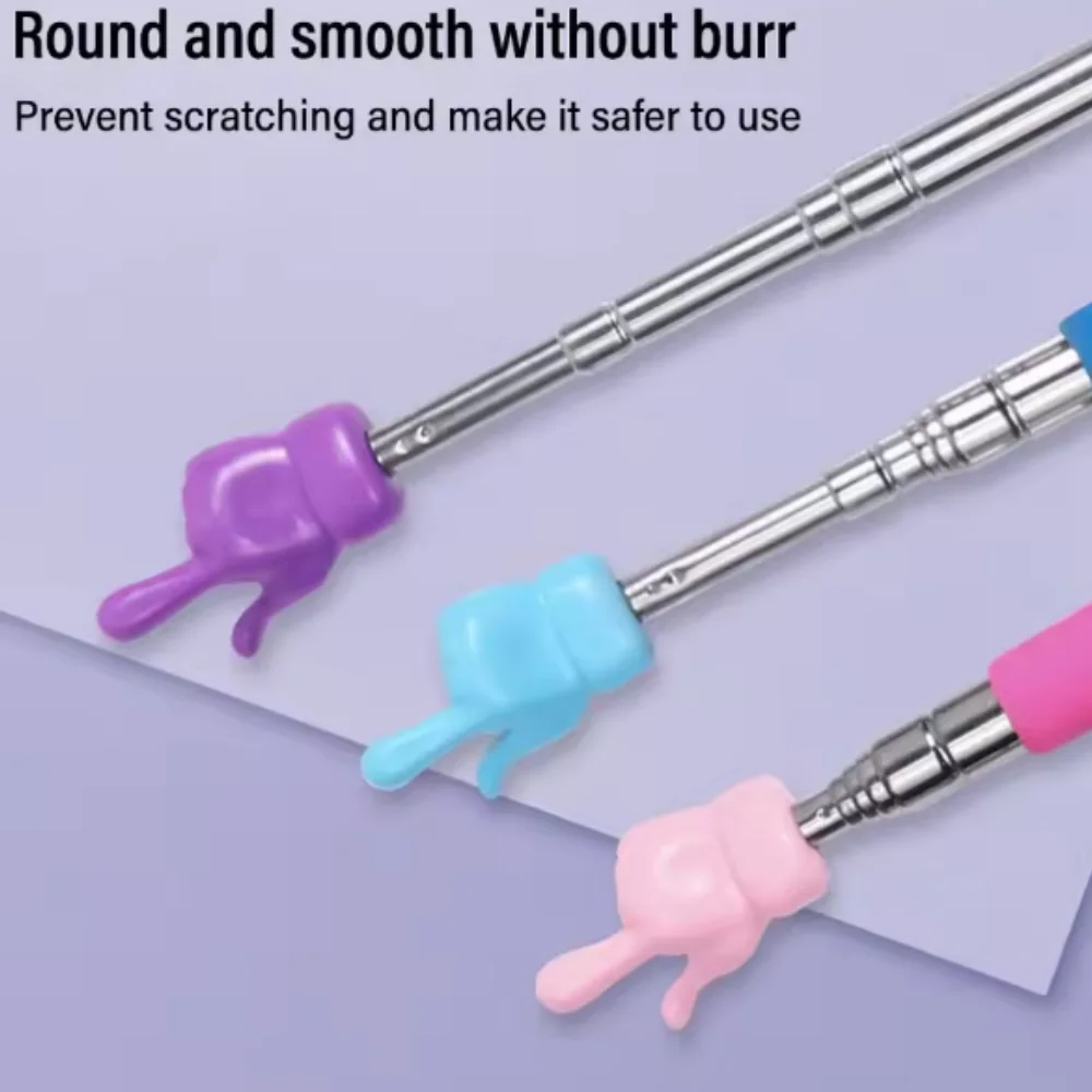 Новая обучающая указка из нержавеющей стали, телескопический стержень, дизайн пальца, обучающая палочка, доска, ручная указка, школьные и офисные принадлежности
Новая обучающая указка из нержавеющей стали, телескопический стержень, дизайн пальца, обучающая палочка, доска, ручная указка, школьные и офисные принадлежности