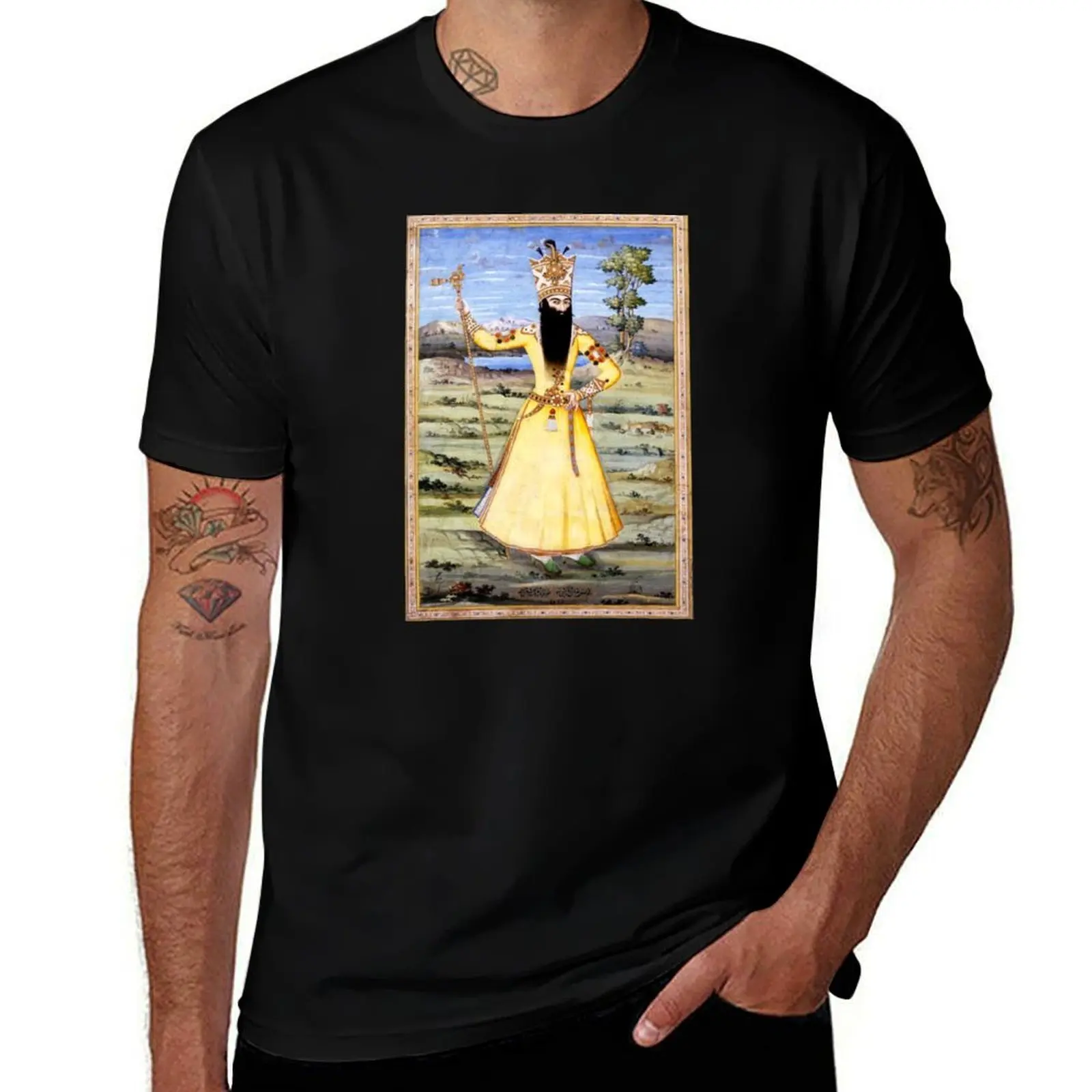 Persian King T-Shirt Holiday Casual Short Sleeve Top
Persian King T-Shirt Holiday Casual Short Sleeve Top