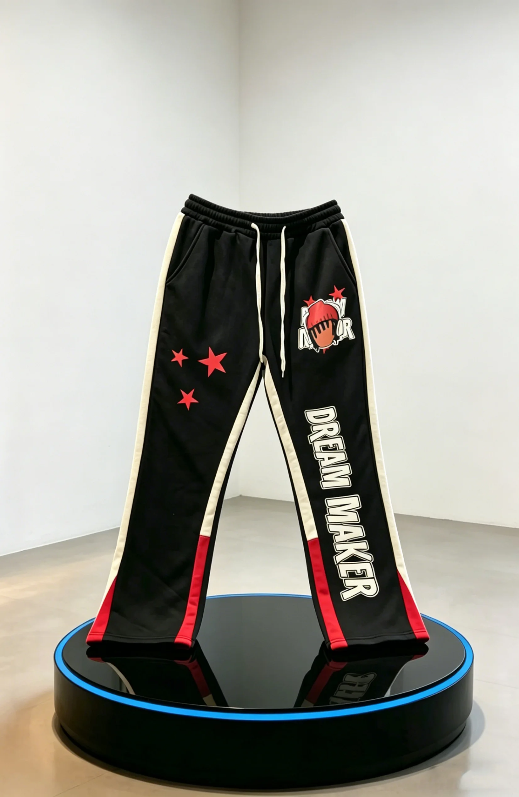 Men’s Festival-Ready Hip-Hop Joggers, "DREAM MAKER" Print Everyday Pants
Men’s Festival-Ready Hip-Hop Joggers, "DREAM MAKER" Print Everyday Pants