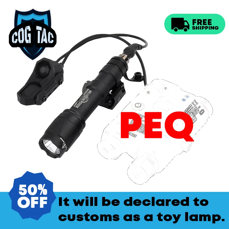 Surefir M300A M600C Flashlight M300 M600 Nylon PEQ 15 Battery box AXON Dual Control Function Switch Fit 20MM Rail Camping Lamp
Surefir M300A M600C Flashlight M300 M600 Nylon PEQ 15 Battery box AXON Dual Control Function Switch Fit 20MM Rail Camping Lamp