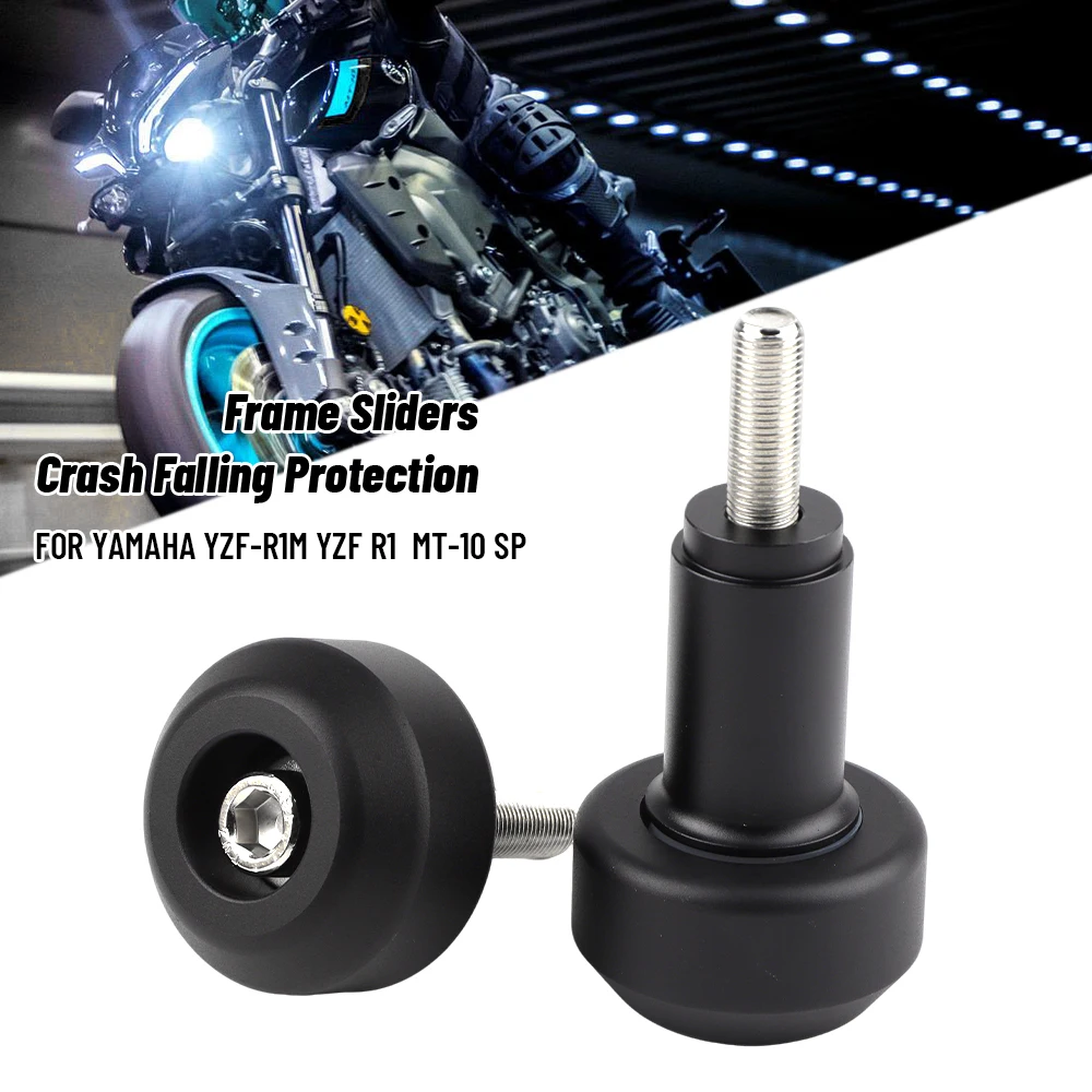 Motorcycle Frame Sliders Crash Protector Body Engine Fall Protection for Yamaha FZ-10 MT-10 SP 2016-2024 YZF-R1 YZFR1M 2015-2024
Motorcycle Frame Sliders Crash Protector Body Engine Fall Protection for Yamaha FZ-10 MT-10 SP 2016-2024 YZF-R1 YZFR1M 2015-2024