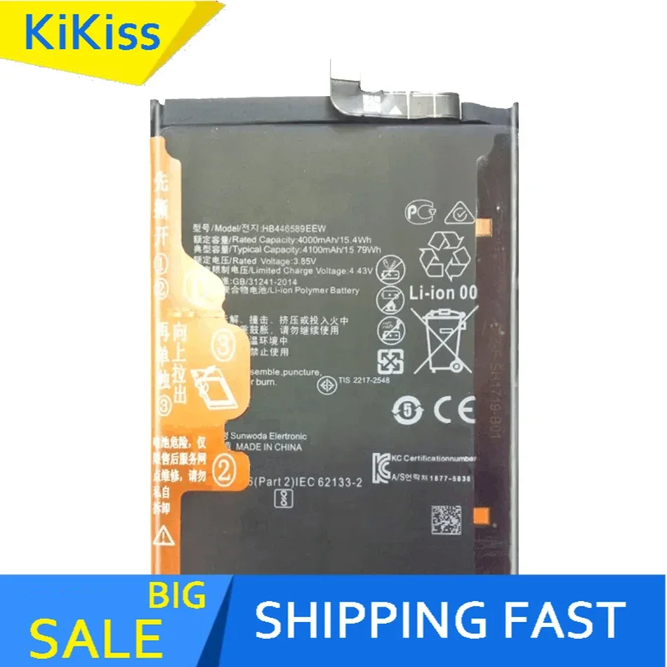 For Huawei Honor V30 Pro V30Pro Mobile Phone Battery HB446589EEW 4100mAh Long Lasting
For Huawei Honor V30 Pro V30Pro Mobile Phone Battery HB446589EEW 4100mAh Long Lasting