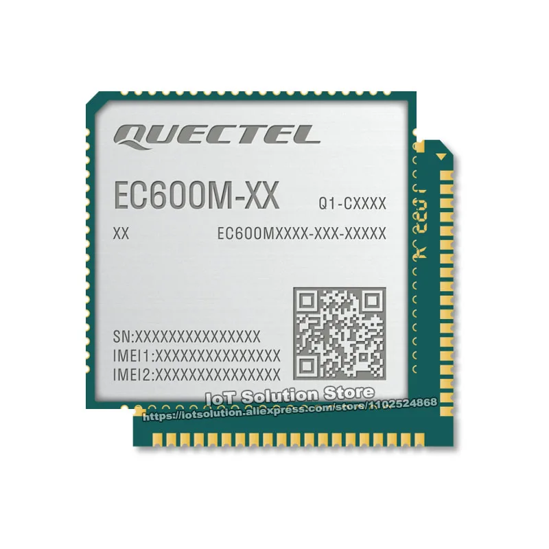 Модуль Quectel EC600M-EU LTE Cat.1 10 Мбит/с/5 Мбит/с 4G EC600MEU EC600MEULA EC600MEULA-I05-SNNDA
Модуль Quectel EC600M-EU LTE Cat.1 10 Мбит/с/5 Мбит/с 4G EC600MEU EC600MEULA EC600MEULA-I05-SNNDA