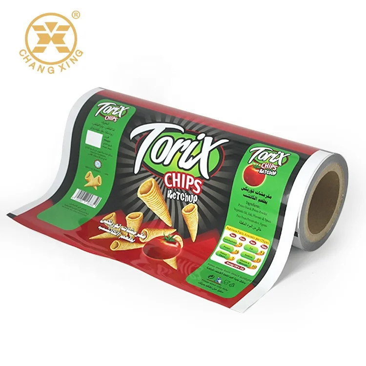 Food Grade Custom Print OPP/CPP Food Packaging Plastic Film Roll Stock Snack Chips Wrap Plastic Laminated Film
Food Grade Custom Print OPP/CPP Food Packaging Plastic Film Roll Stock Snack Chips Wrap Plastic Laminated Film