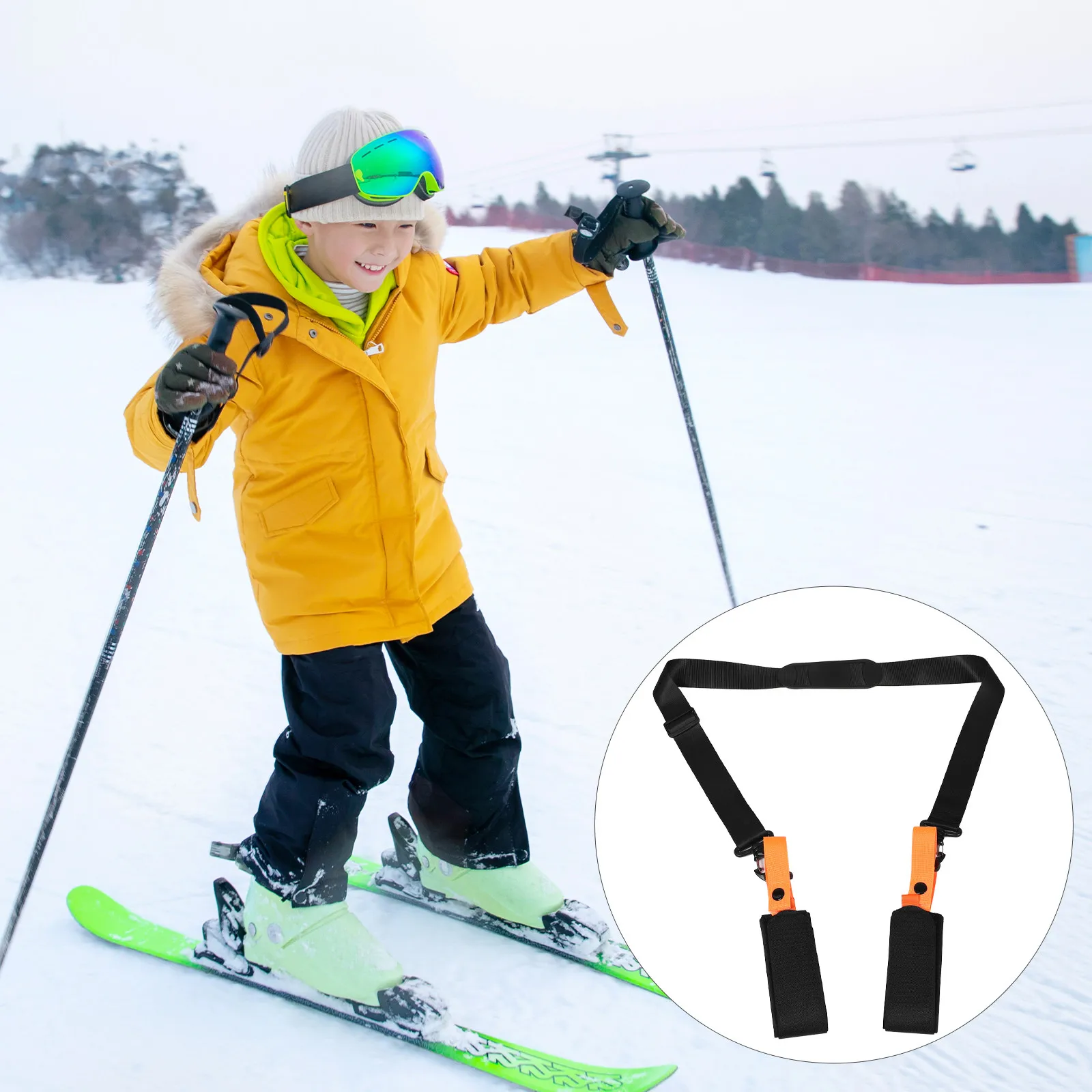 1pc Adjustable Ski Board Carrier Lightweight Portable Snowboard Carrying Strap Pu Nylon Sturdy Secure Design For Skis
1pc Adjustable Ski Board Carrier Lightweight Portable Snowboard Carrying Strap Pu Nylon Sturdy Secure Design For Skis
